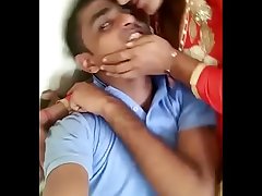 Indian gf fucking with bf in field
