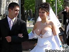 Uncompromised brides voyeur porn!