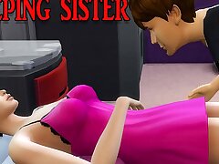 Brother Fucks Sleeping Teen Sister After Playing A Calculator Recreation - Family Sex Taboo - Of age Movie - Forbidden Sex