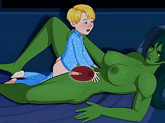 4995685 - Franklin Richards Jennifer Walters Marvel Sfan She-Hulk animated